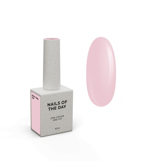 NAILSOFTHEDAY top effect Milky pink